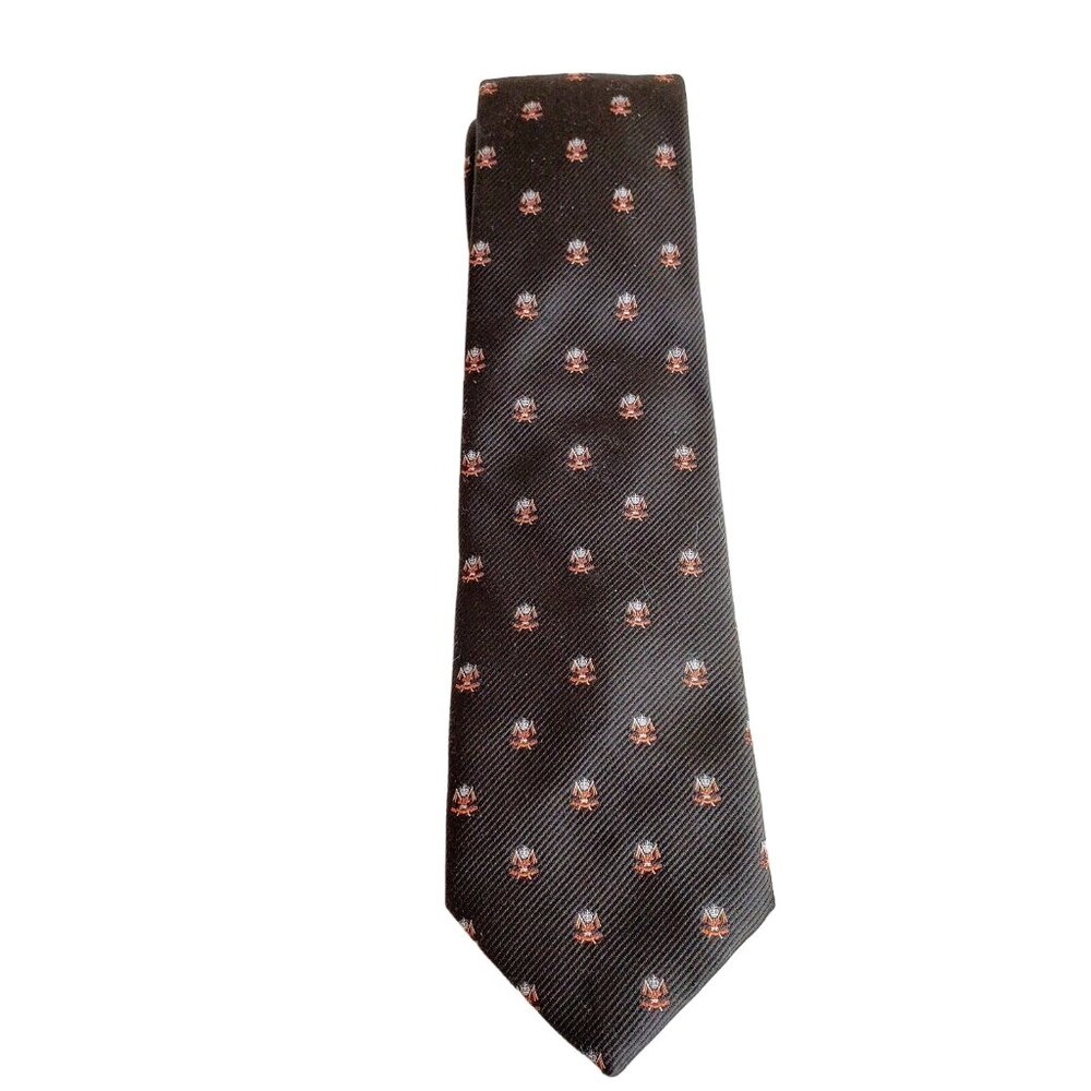 Vintage British Clubs Expressley For Parisian Silk Polyester Neck Tie NWT